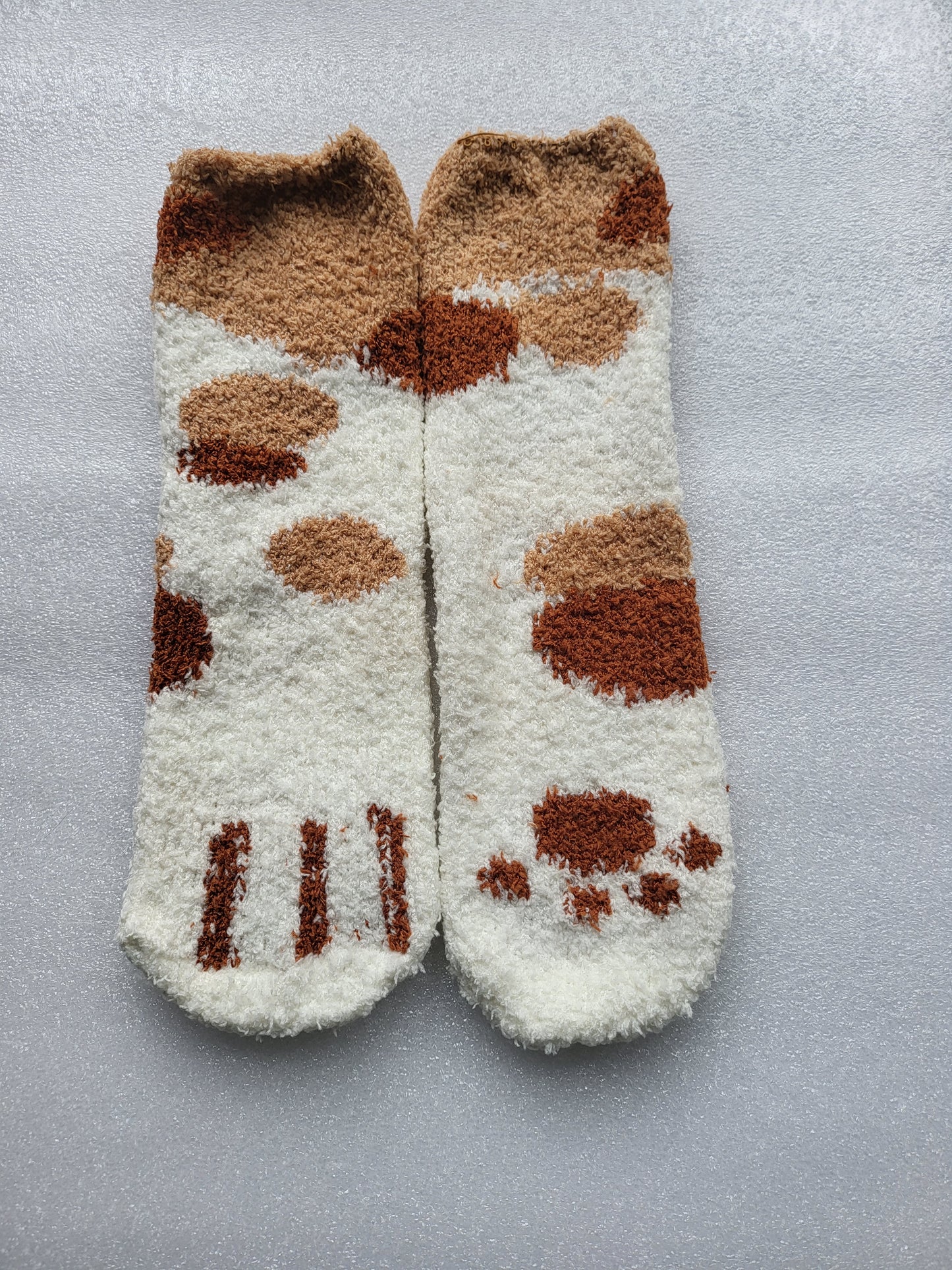 Ankle Socks with Cosy Cat Paws