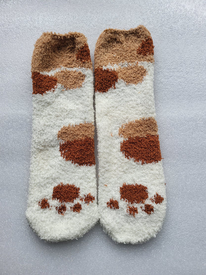 Ankle Socks with Cosy Cat Paws