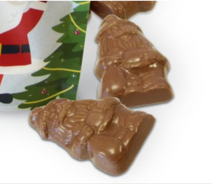 Hames Solid Milk Chocolate Santa's