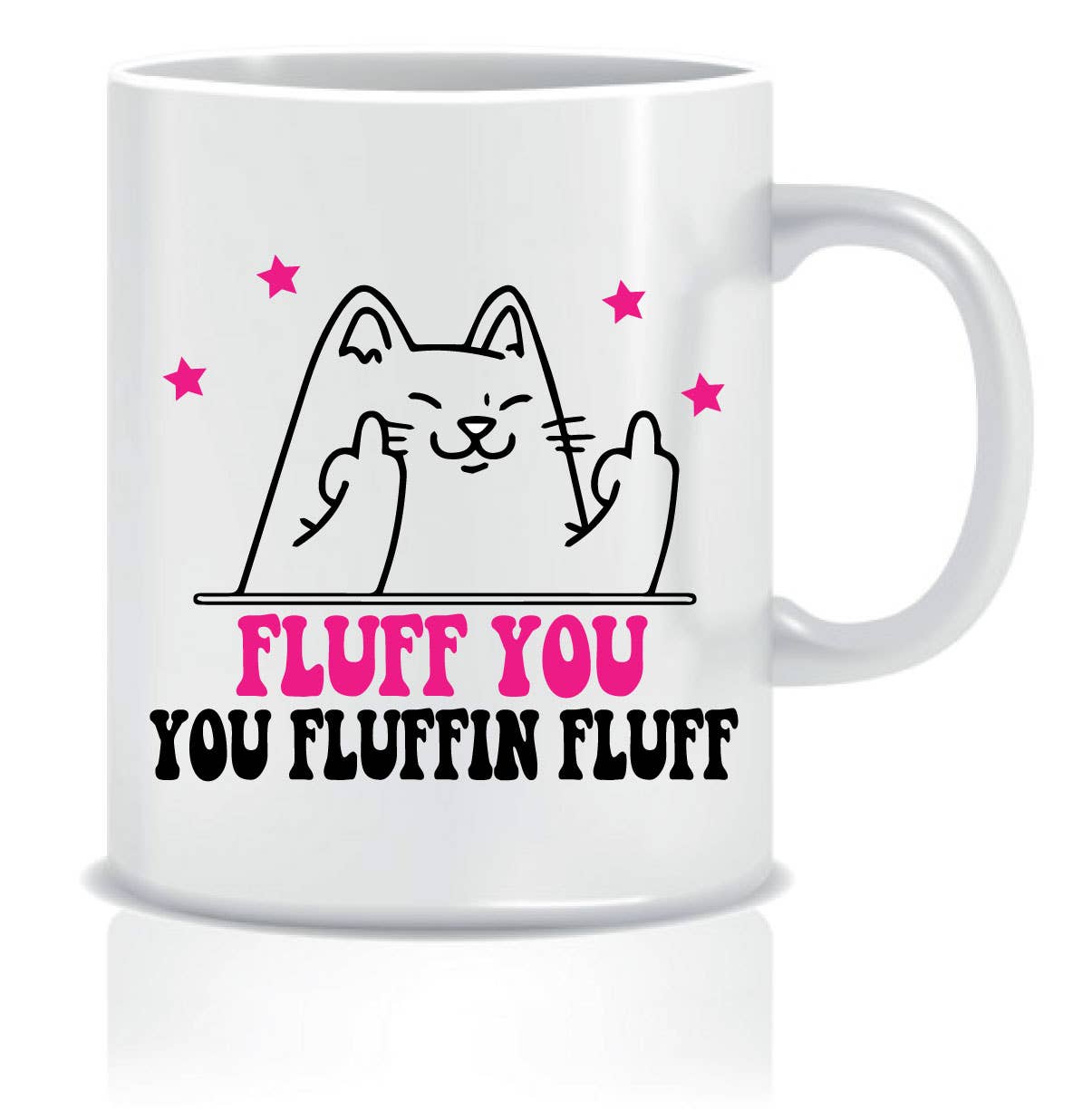 Fluff You Cat Mug