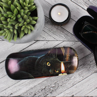 Witching Hour Cat Glasses Case By Lisa Parker