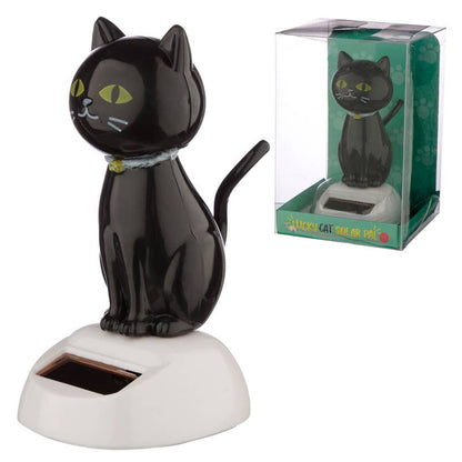 Lucky Black Cat Solar Pal