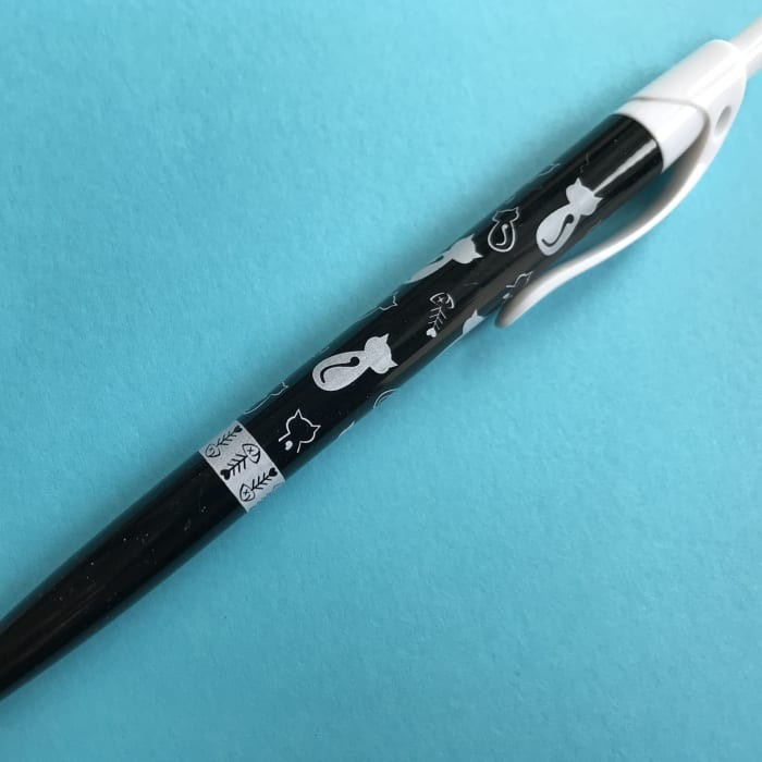 Click Pen with Cat Designs