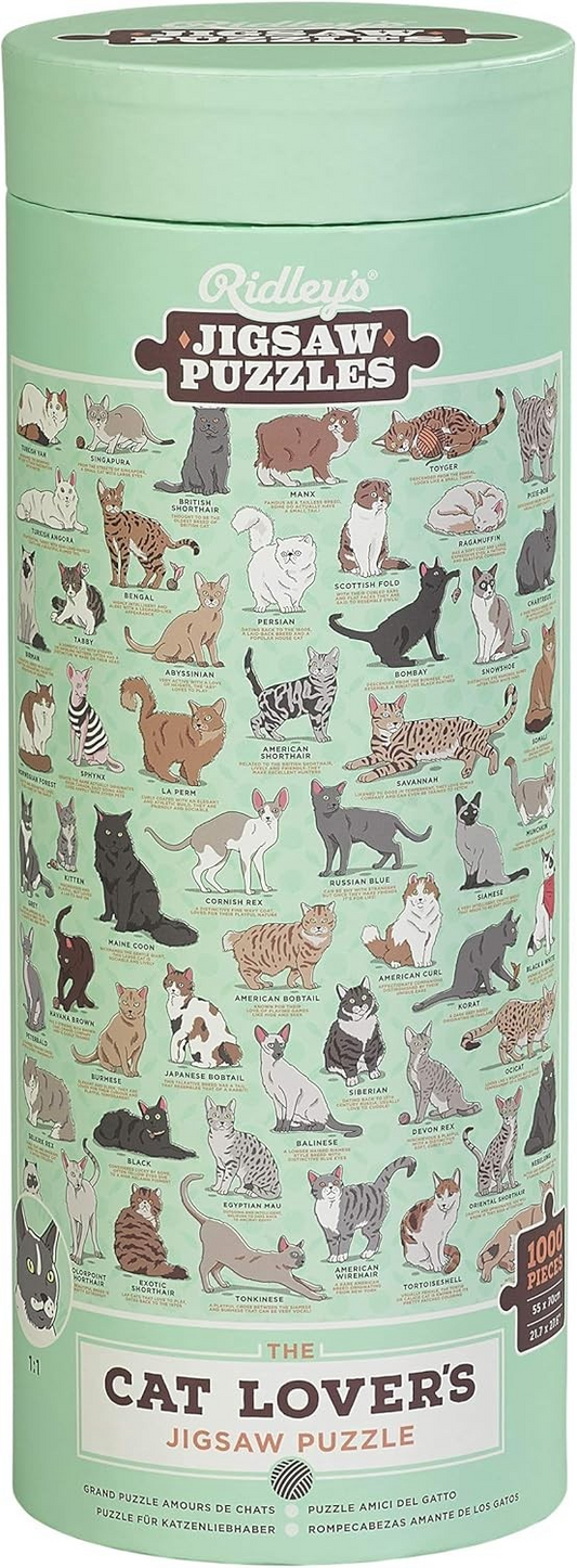 Cat Lovers Jigsaw Puzzle