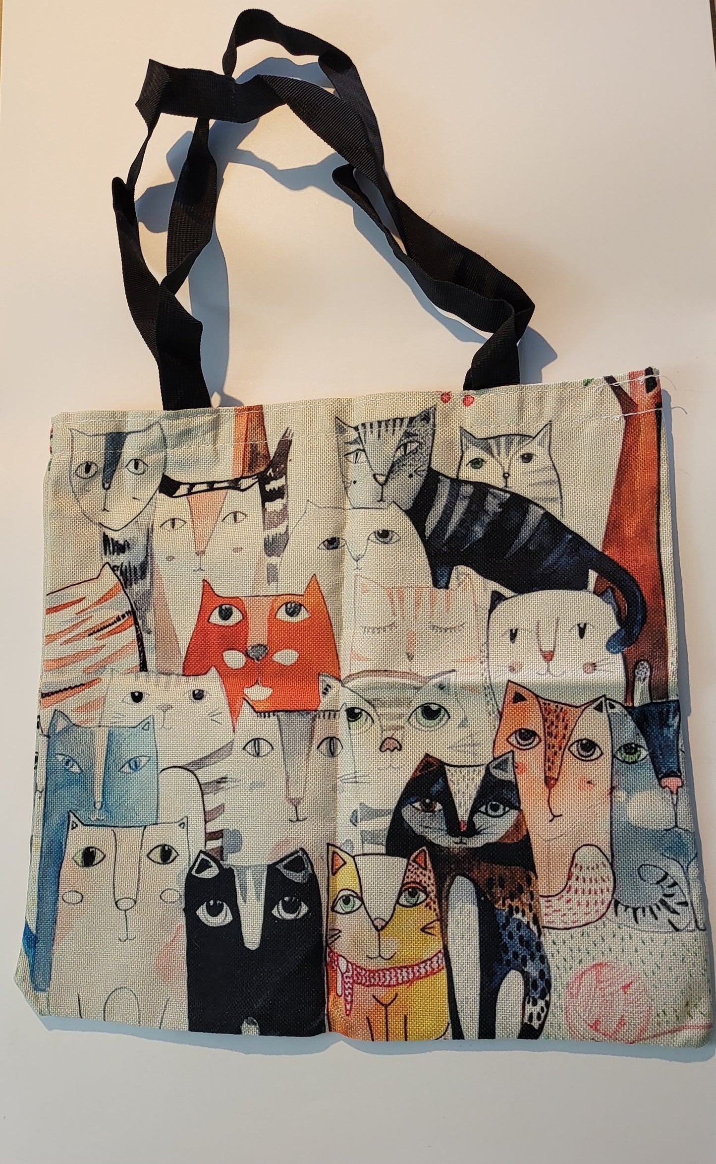 Colourful Cat Tote Bag