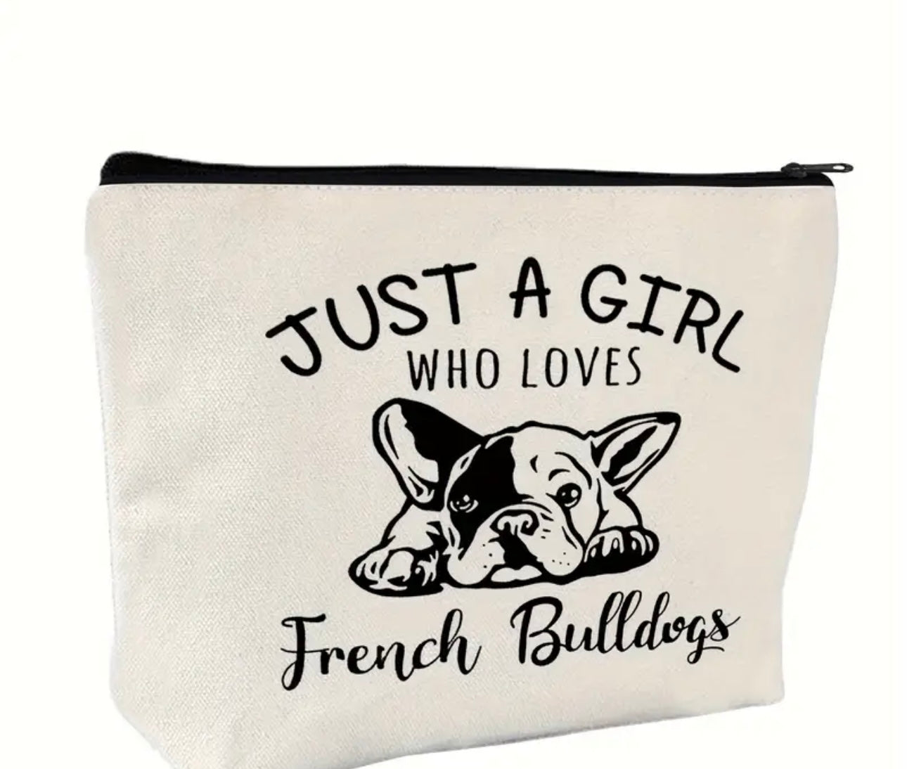 Adorable French Bulldog Lovers Cosmetic Bag