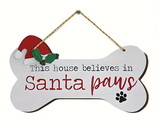 This House Believes in Santa Paws