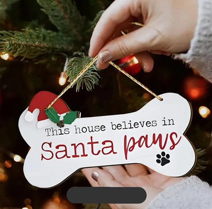 This House Believes in Santa Paws