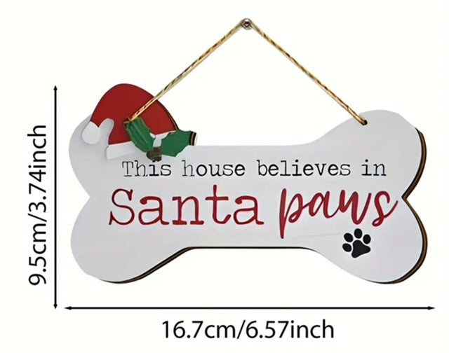 This House Believes in Santa Paws