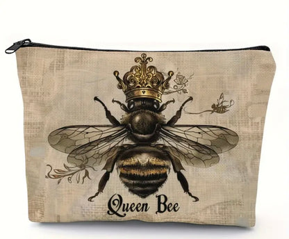 Queen Bee Cosmetic Bag