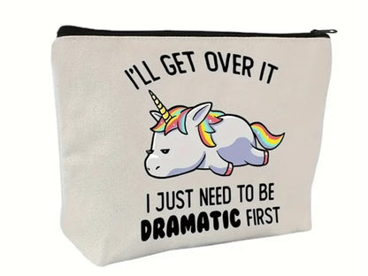 Charming Unicorn Makeup Bag  I Just Need to Be Dramatic