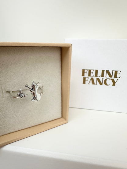 Feline Fancy Flutter Cat Ring