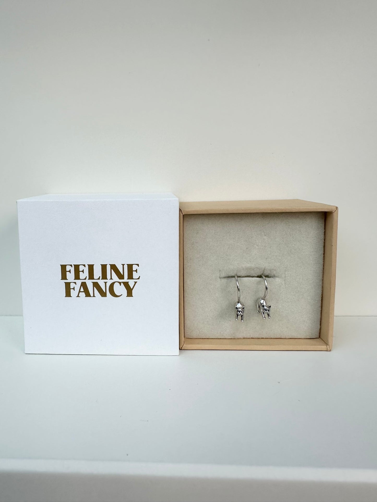 Feline Fancy Audrey Cat Earrings