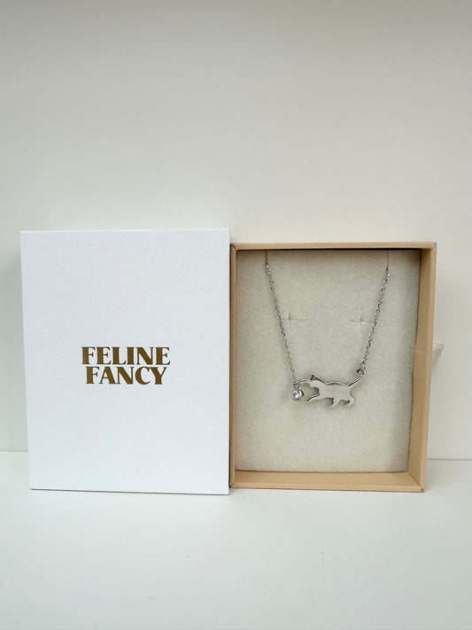 Feline Fancy Celestial Cat Necklace