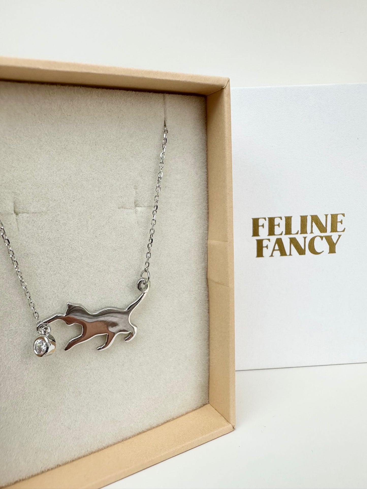 Feline Fancy Celestial Cat Necklace