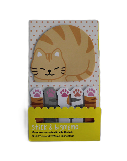 Cat Sticky Memo Notes