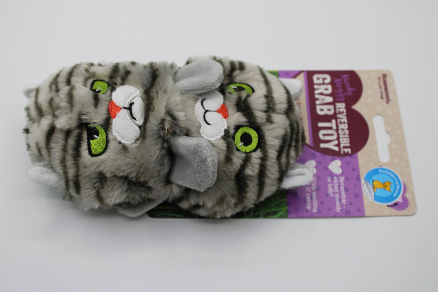 Rosewood Moody Moggy Reversible Grab Toy