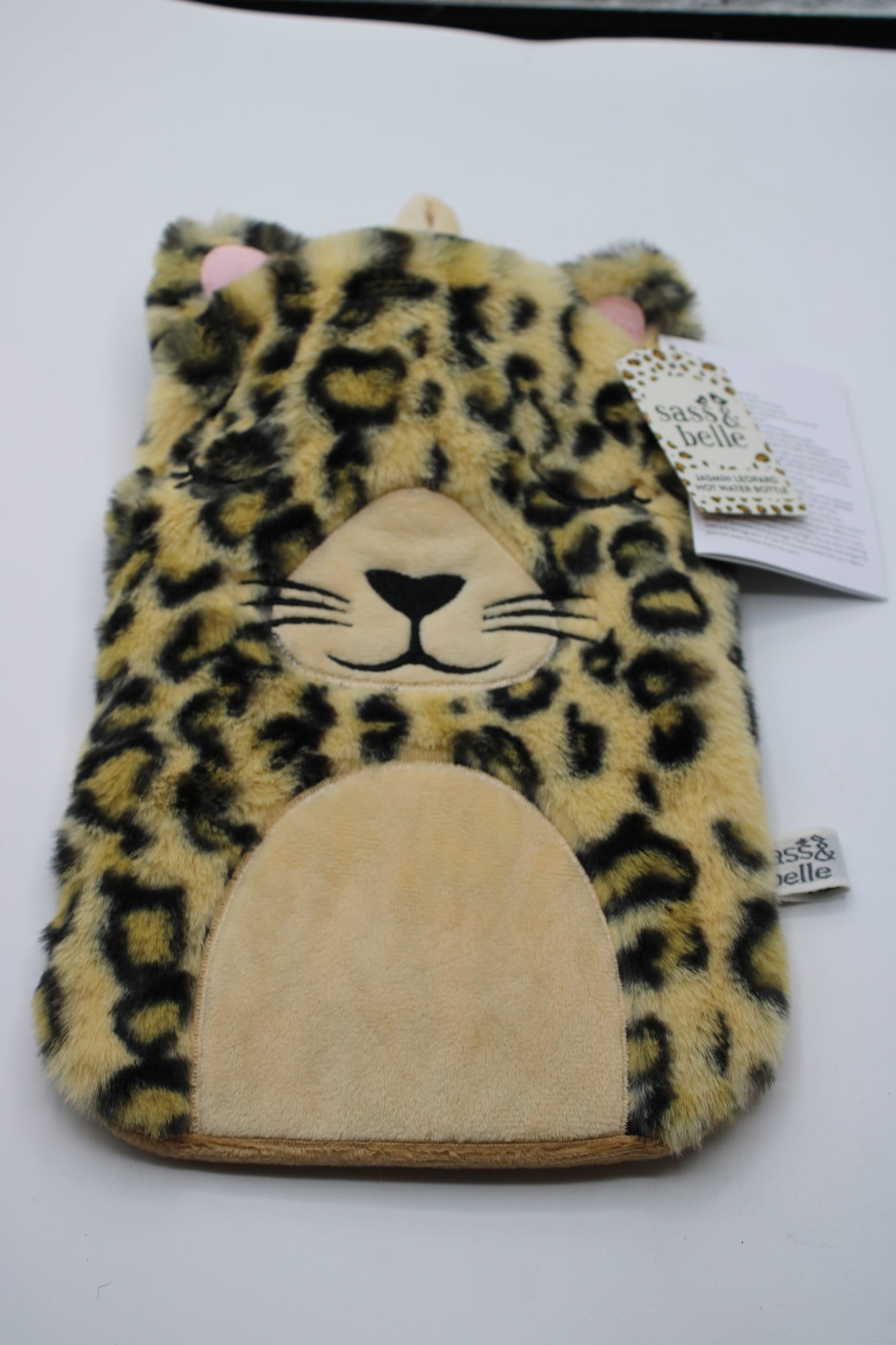 Sass and Belle Jasmine Leopard Hot Water Bottle