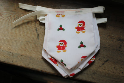 Hand Crafted Father Christmas Bunting