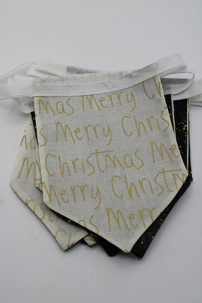 Hand Crafted Christmas Bunting