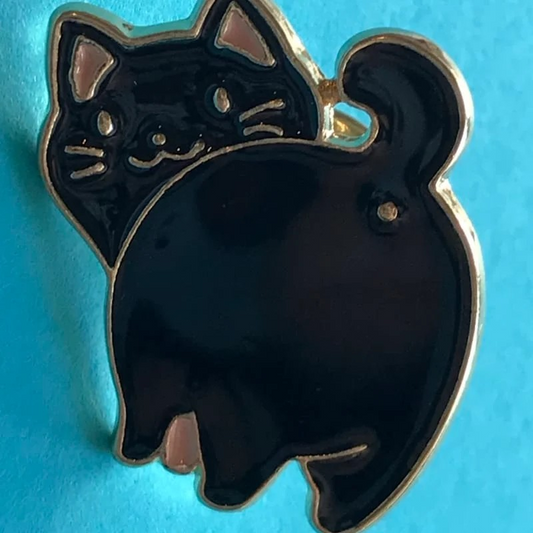 Cute Cat Pin Badge