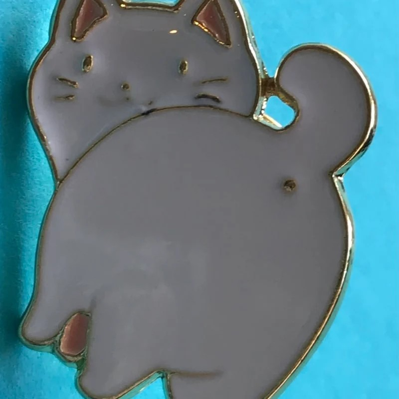 Cute Cat Pin Badge