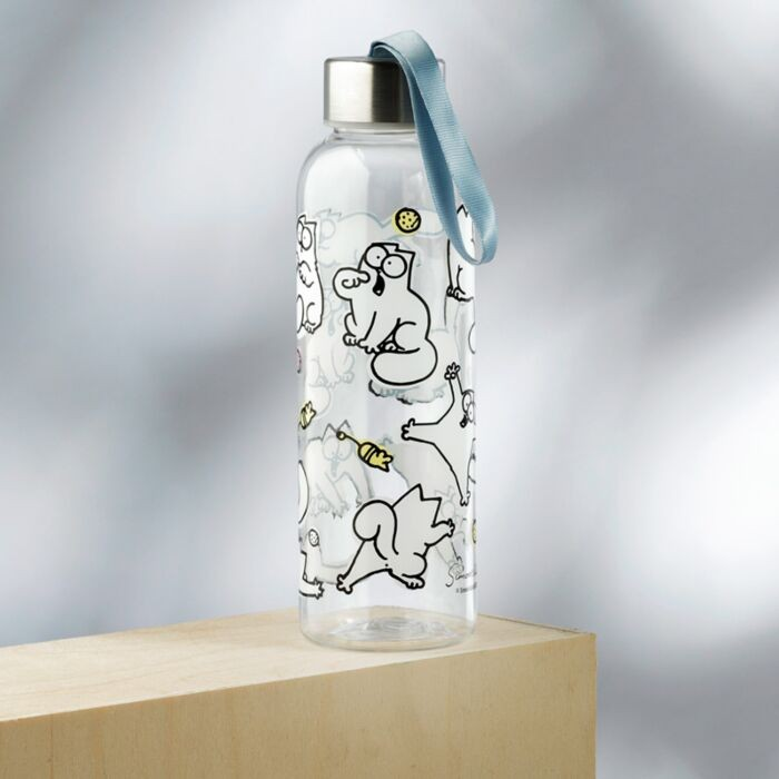 Simons Cat Shatterproof Water Bottle