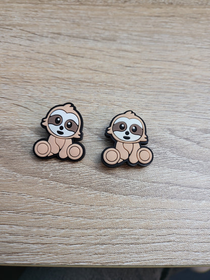 Sloth Shoe Charms for Crocs