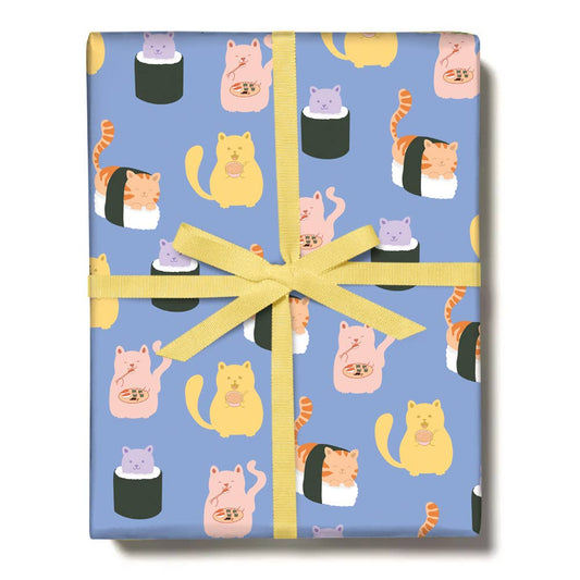 Gift Wrap Sushi Cat for Him or Her