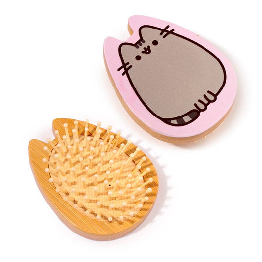 Pusheen the Cat Shaped Bamboo Hair Brush