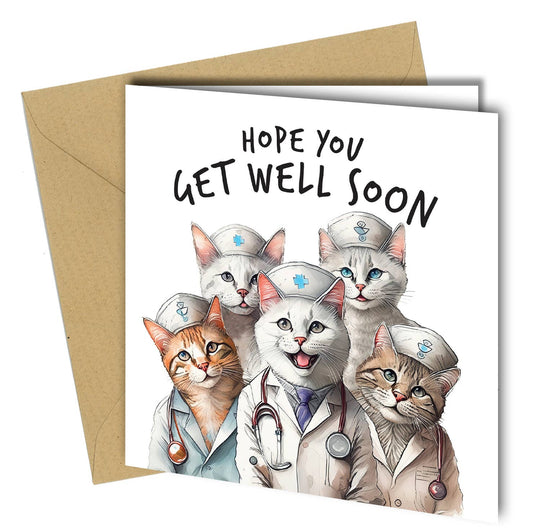 Greetings Card Hope You Get Well Soon