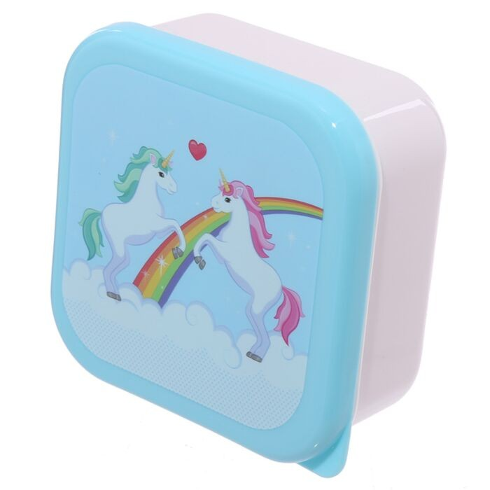 Enchanted Rainbows Unicorn Set of 3 Lunch Box SML